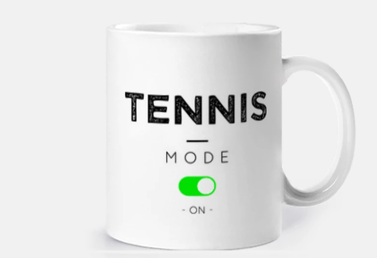 Mug Tennis mode on
