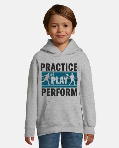 Kids tennis practice play perform motivation