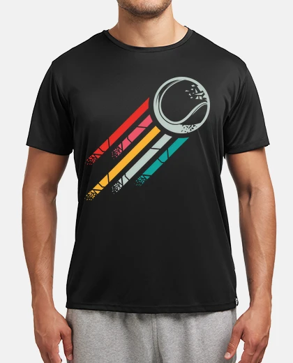 T-shirt tennis retrò