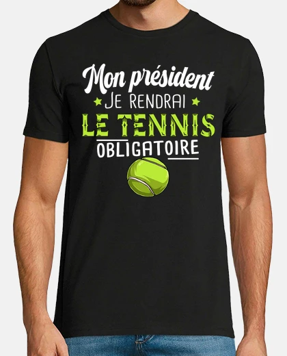 Tee-shirt Tennis Tennisman Winbledon Grand Chelem