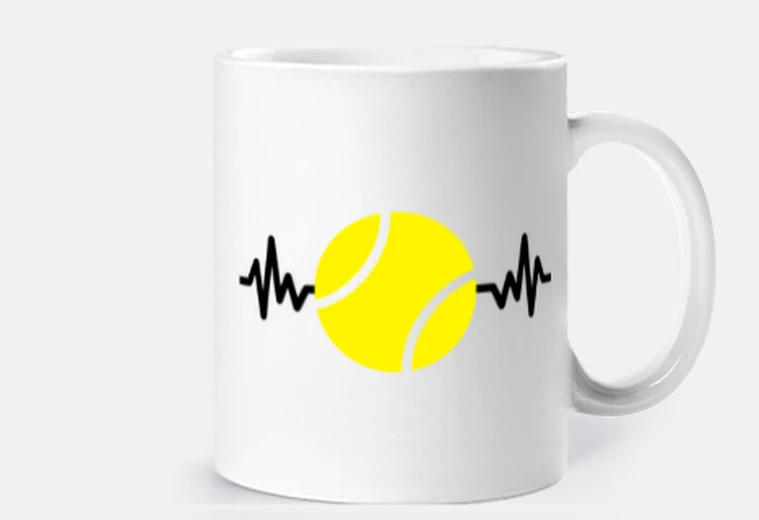 Tazza tennis tennista regalo tennis sport