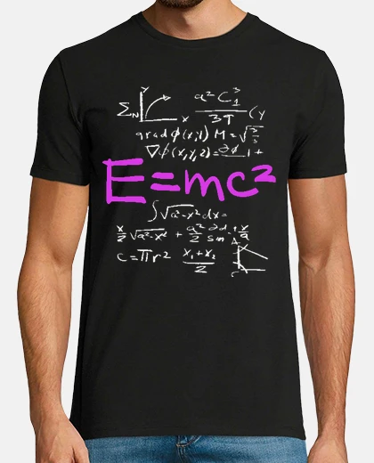 Camiseta teoría de la relatividad de albert einstein