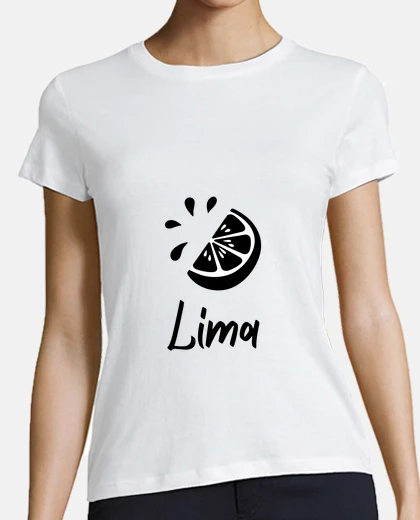 Tee-shirt tequila au citron vert noir 2