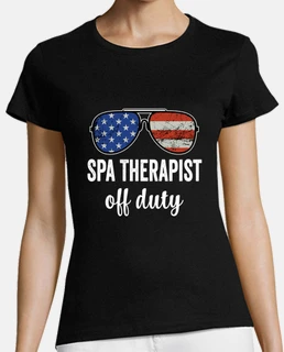 terapeuta de spa fuera de servicio band