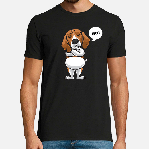 terco beagle perro gracioso