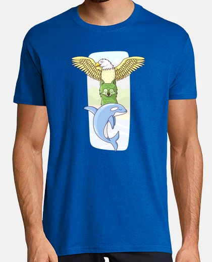T-shirt terra, aria e acqua