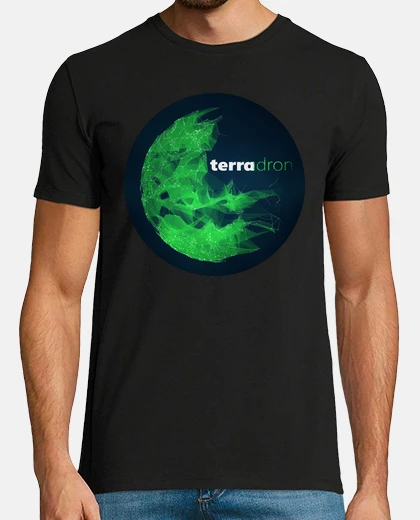 Camiseta Terradron drone pilot. Mundo digital.