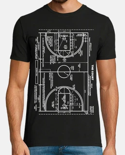 terrain de basket can cha de panier
