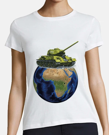 Tee-shirt terre de réservoir militaire