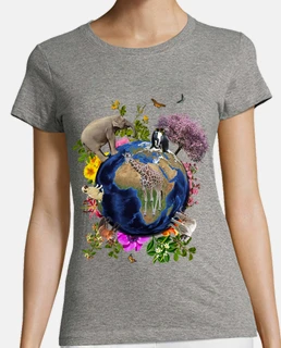 Tee shirts Femme Impression ecologique Livraison Gratuite