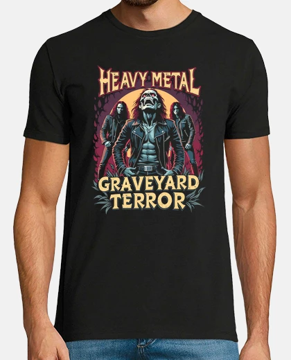 T-shirt terrore del cimitero