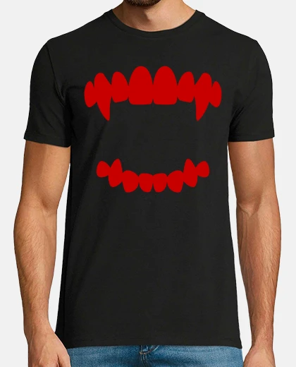 T-shirt terrore vampirico