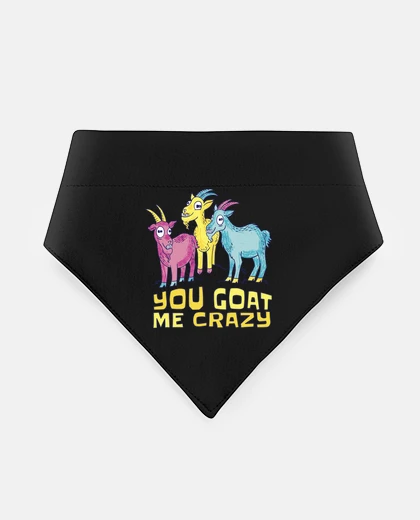 Mascotas tes chevres me rendent fou jeu de mot