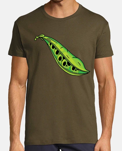 T-shirt teschi di piselli