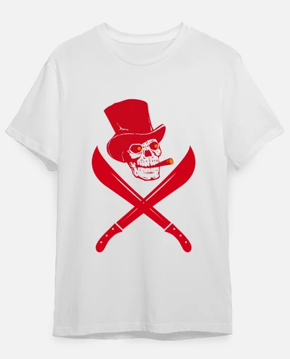 Maglietta Con Teschio Con Bandiera Pirata Jolly Roger Crossbones Tee Maglietta - Foto 6