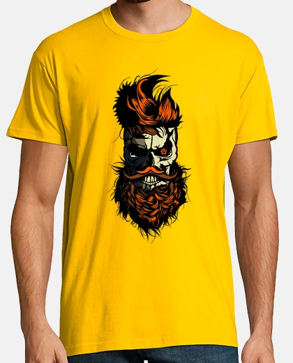 T-shirt teschio con skull