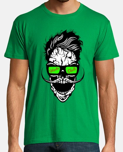 T-shirt teschio con skull