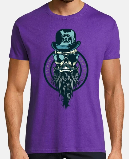T-shirt teschio con skull