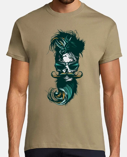 T-shirt teschio con skull