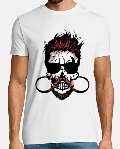 T-shirt teschio con skull