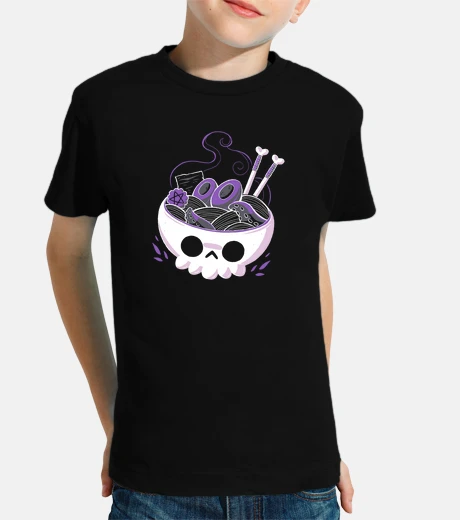 Abbigliamento teschio di ramen