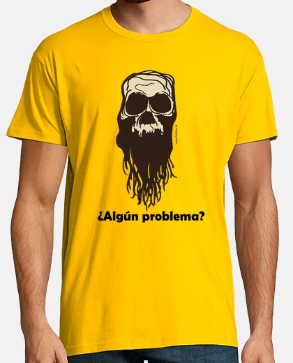 T-shirt teschio hairy