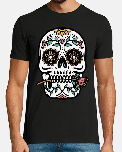 T-shirt teschio messicano
