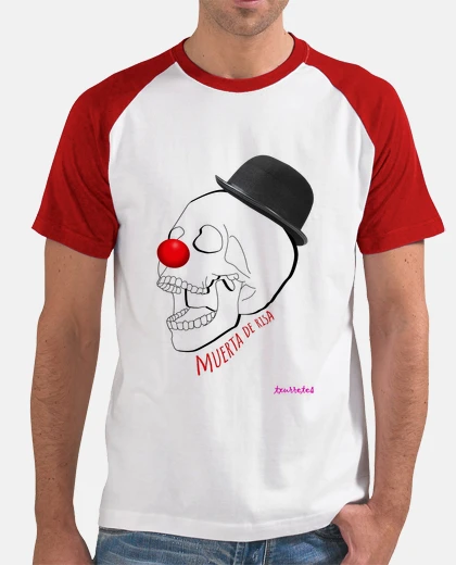 T-shirt teschio tessuto leggero