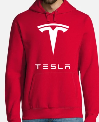 Sudadera tesla motors laTostadora