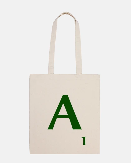 Borsa tessera scaraboo con la a di 1 punto