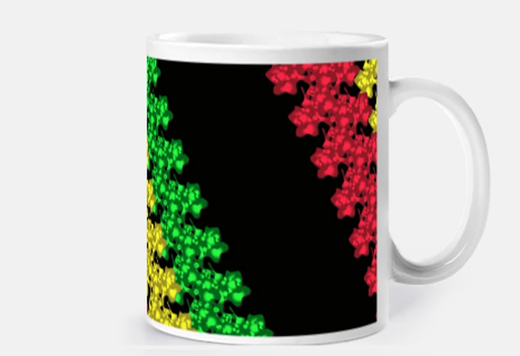 Tazza tessuti africa bogolan cera tazza caffè tè cornetti infusione tisana