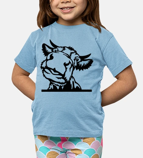 Abbigliamento testa di mucca divertente