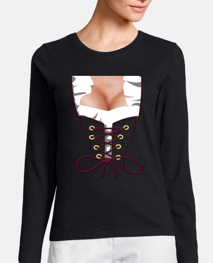 Playera tetas falsas humor graciosas cerveza ap