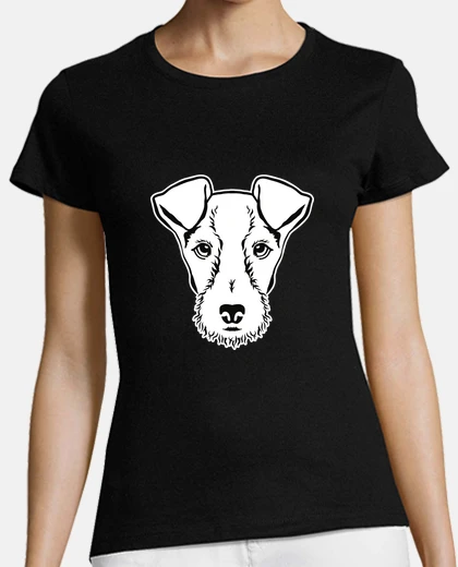 Tee-shirt tête de fox terrier