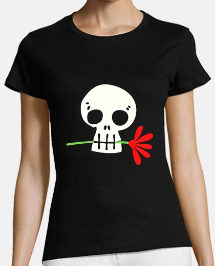 Tee-shirt tête de mort cool