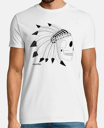 Tee-shirt Tête de mort indien