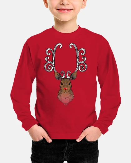 Vêtements tête de renne Rudolph