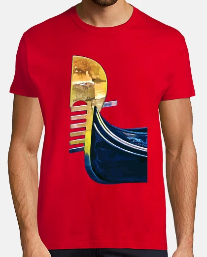 Tee-shirt tête de venise-gondole (seulement)