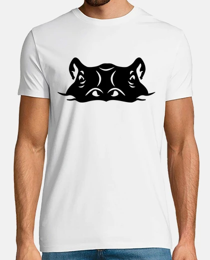 Tee-shirt tête hippo