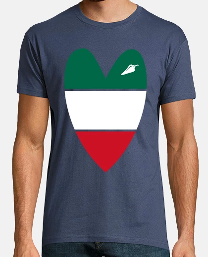 T-shirt tex mex cuore