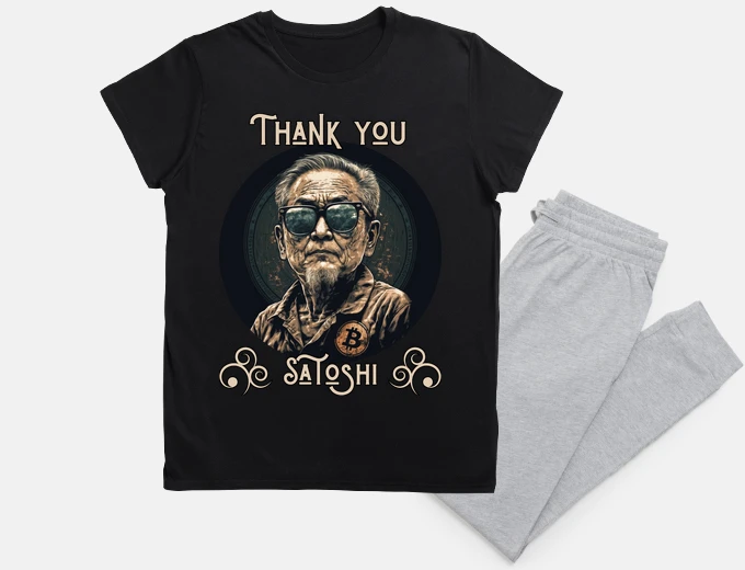 Pyjama thank you satoshi nakamoto
