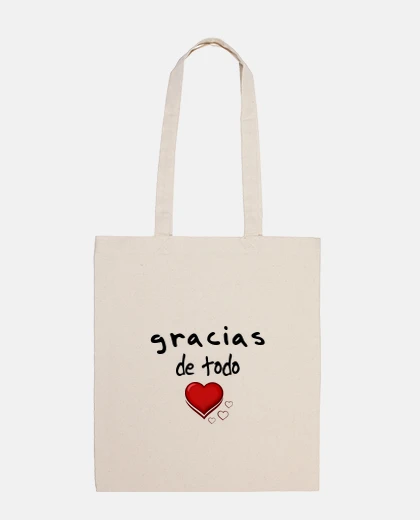 Bag thanks from my heart