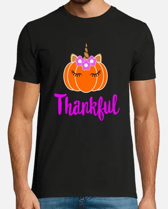 Unicorn Pumpkin Thanksgiving Thankful Cute Gift Shirt Unicorn Pumpkin Thanksgiving Thankful Cute Gift Shirt