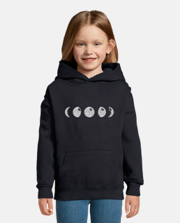 thats no moon -kids sweatshirt-