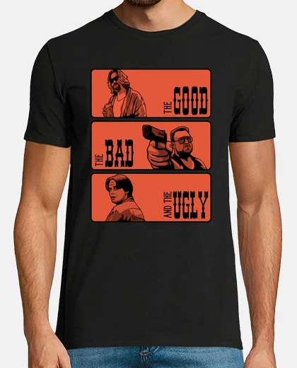 Camiseta The  Lebowski, the bad and the ugly