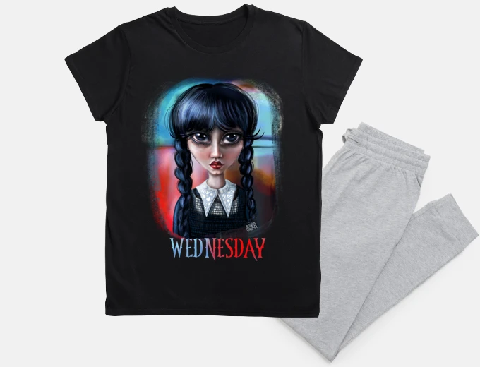 Pajama the addams girl