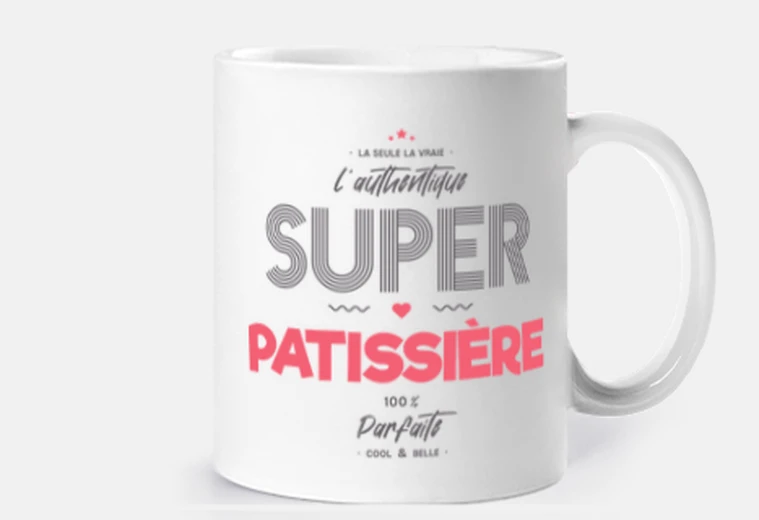Cup the authentic super pastry chef