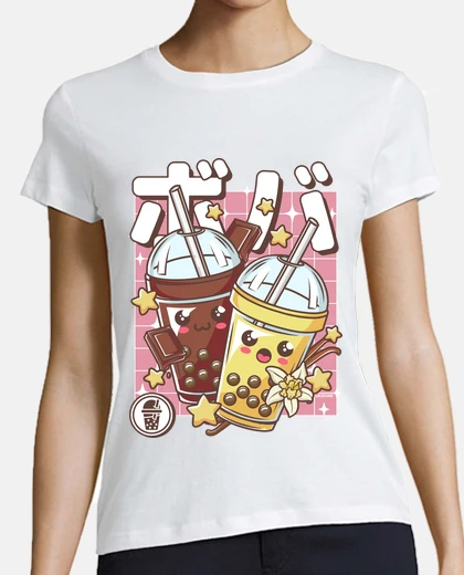 Tee-shirt Thé aux bulles Kawaii Retro Vol.2