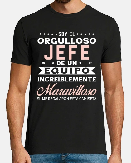 T-shirt the boss in the office proud boss