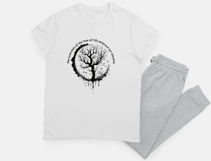 Pyjama the branches of the tree of life embrac
